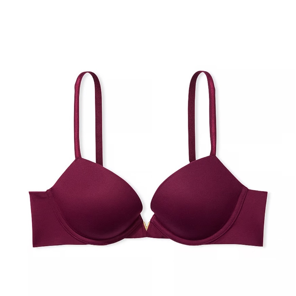 Burgundy/Maroon Victoria’s Secret 34D Push-up Bra